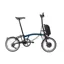 Brompton H4L C-Line 2024 Electric Folding Bike - Extended.Post - Ocean Blue
